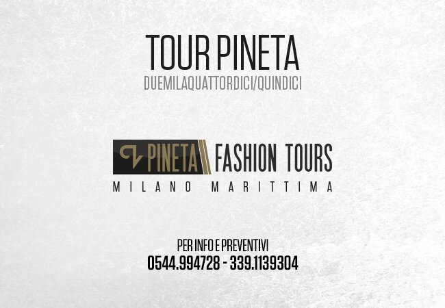 PINETA FASHION TOUR MILANO MARITTIMA